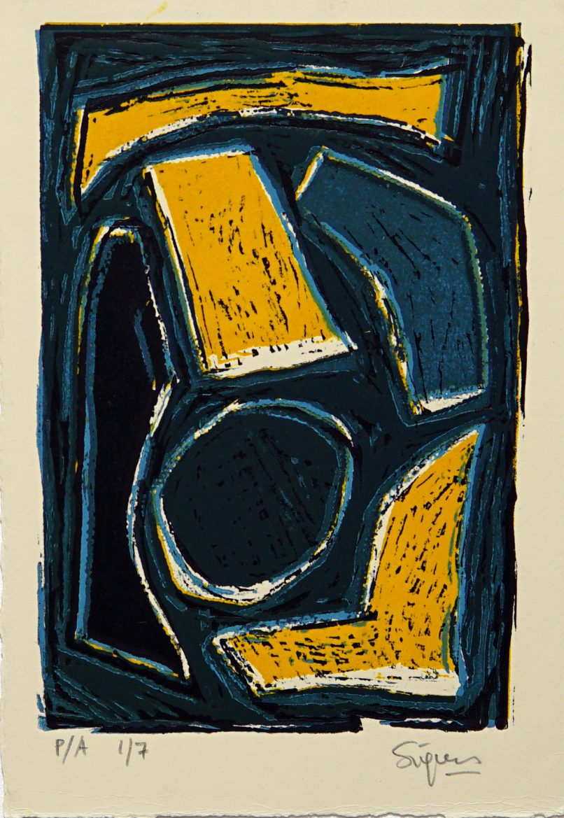 "El Principito" año 2011. 14 x 21 cm. Técnica:Plancha perdida.4 tintas. P/A 7. 120€P/